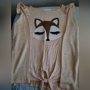 Cute Fox Knit Sweater